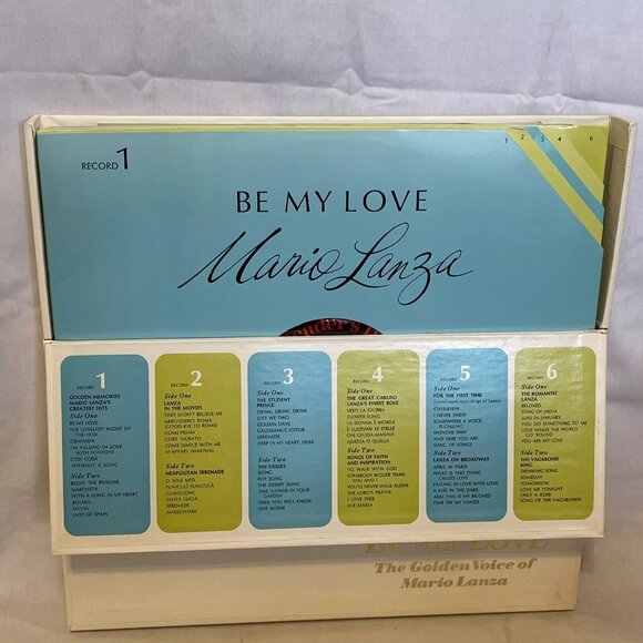 Mario Lanza Be My Love (Vinyl, 1968, 6x LP) Reader's Digest RDA 73-A NM Box Set - Picture 3 of 12